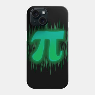 Greek Pi - Bluey Green Phone Case