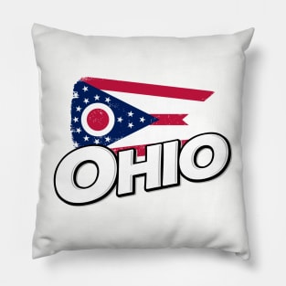 Ohio flag Pillow