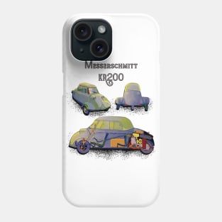 Sublime_Messerschmitt_KR200_3_Wheel_Car Phone Case