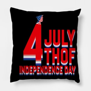 4th of july independece  day Pillow