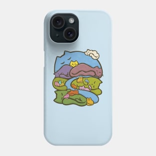 The Meow-tains Are Calling Phone Case