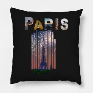 I Love Paris Pillow