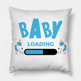 Baby Boy Loading Pillow