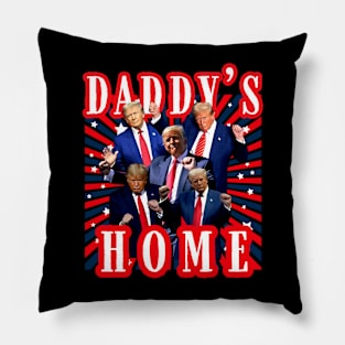 Trump Dancing Daddy’s Home Patriotic Trump Dance Pillow