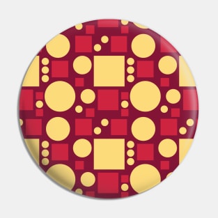 Square and Circle Seamless Pattern 009#002 Pin