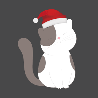 fanny cat christmas T-Shirt