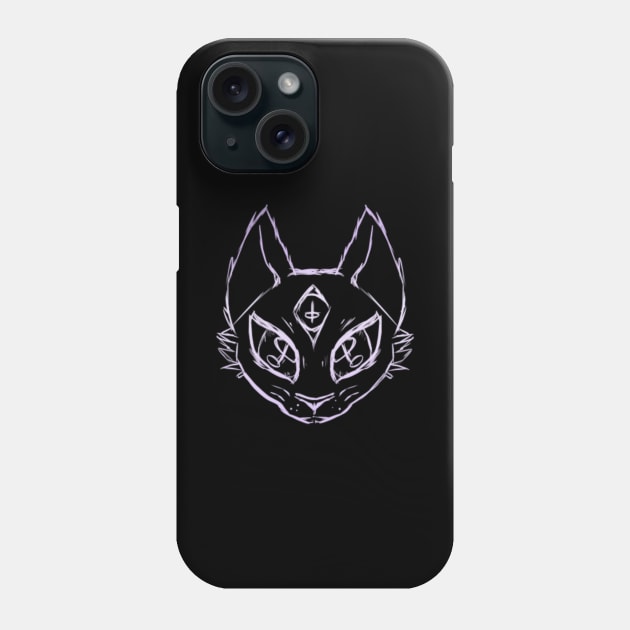 Ailen / Gothic Cat Phone Case by Adv0cat3