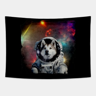 Boldly Go Where No Husky Has Before Tapestry