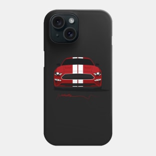 Mustang (Red) Phone Case