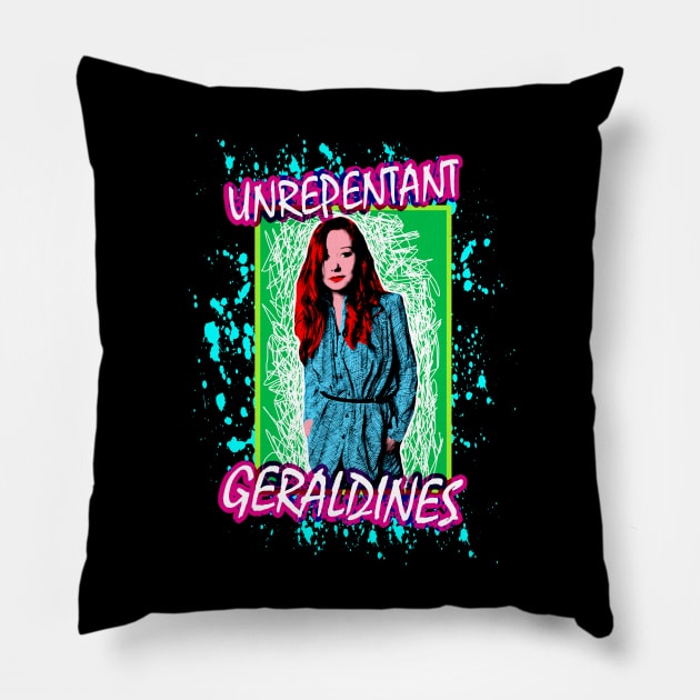 UNREPENTANT Pillow by SortaFairytale