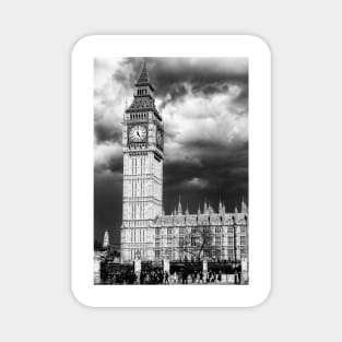 Storm Clouds Gather over Big Ben and the Houses of Parliament Magnet