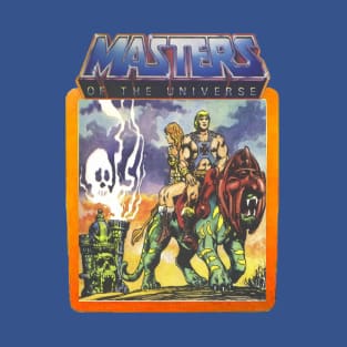 He-Man Masters of the Universe Battlecat and Teela T-Shirt