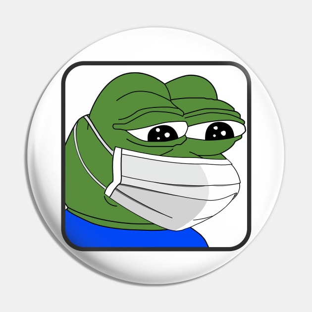 Covid Pepe Pin by Akamo