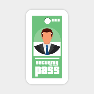 Security Pass Magnet