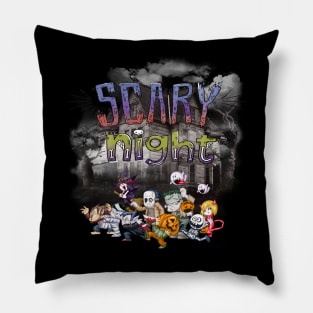 Scary Night Pillow