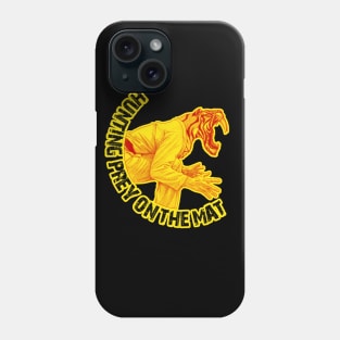 Hunting prey on the mat - Jiu Jitsu, bjj martial arts Phone Case