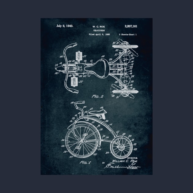 1938 - Velocipede patent by xaviervieira