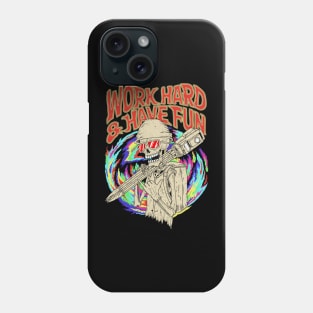 surveyor hard work and have fun Phone Case