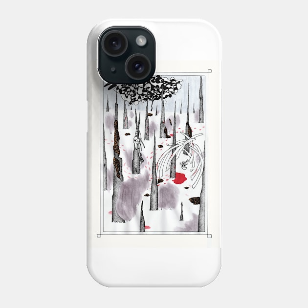 Traces Phone Case by CarolinaCampos