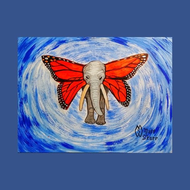 Monarch Elephant by Matt Starr Fine Art