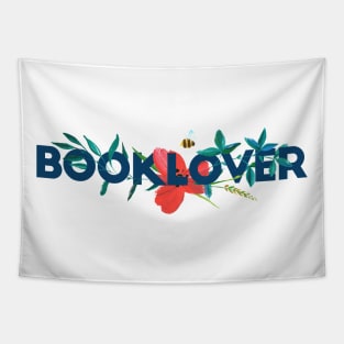 Floral BOOKLOVER Tapestry