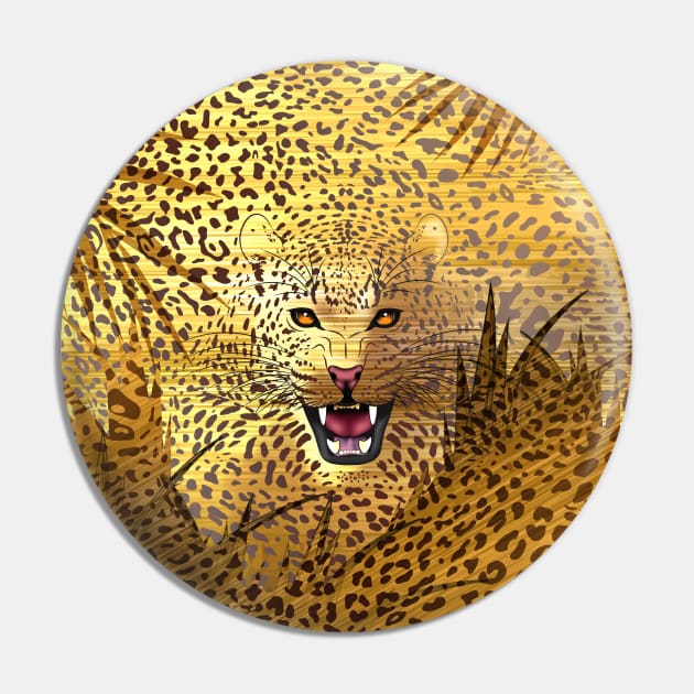 Leopard Territory 2 Pin by B&K