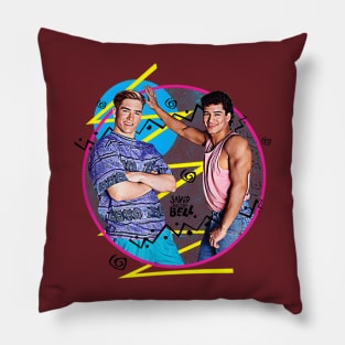 Men And 80s Pillow