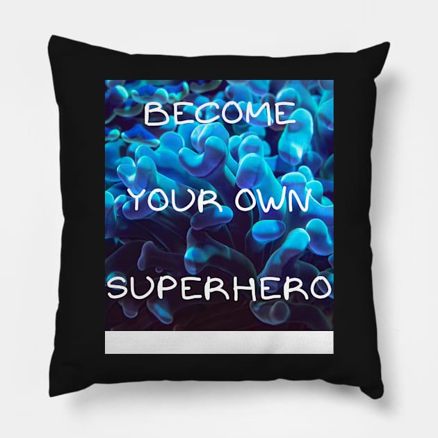 Become your own superhero Pillow by IOANNISSKEVAS