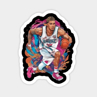 Basketball Graffiti Magnet