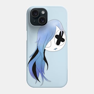 Blue Galaxy Girl Phone Case