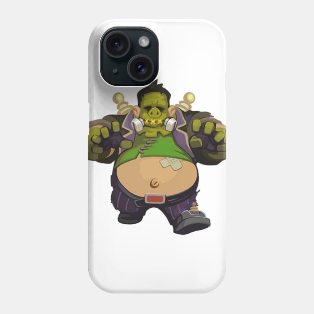 Roadhog Trick or Treat Phone Case by Genessis