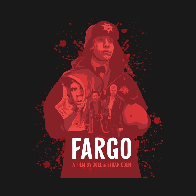 Fargo alternative movie poster by chrisayerscreative