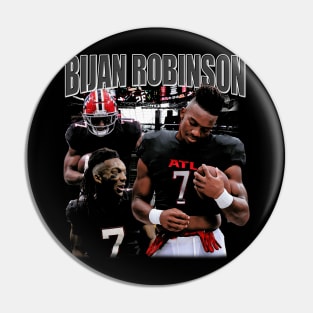 Bijan Robinson Vintage Pin