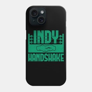 Green Indy Handshake Logo Phone Case
