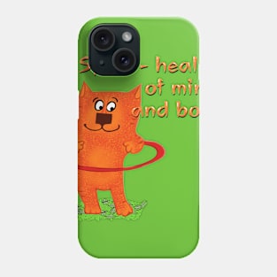 Fitness cat Phone Case