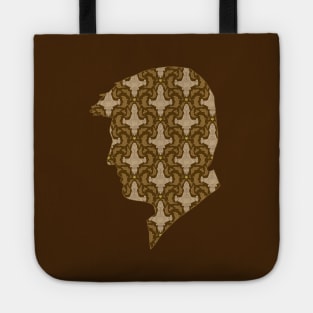 Leaf on the Wind Damask (Mal Edition) Tote