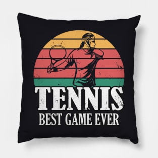 Tennis best Game ever Pillow