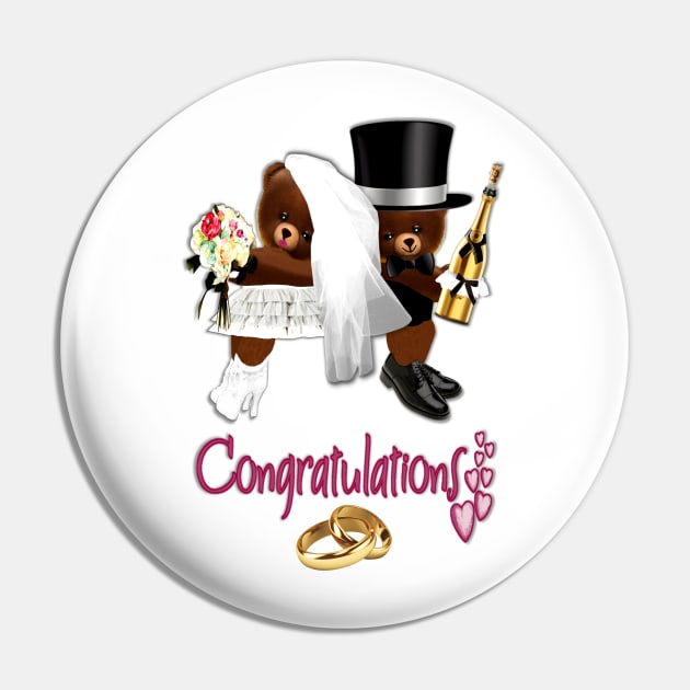 Marriage Congratulations Pin by KC Morcom aka KCM Gems n Bling aka KCM Inspirations