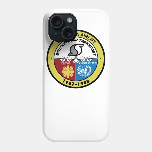 The PARANOIA CIA Airlines Collection: Southern Air Transport: Ethiopian Airlift Phone Case by orphillips