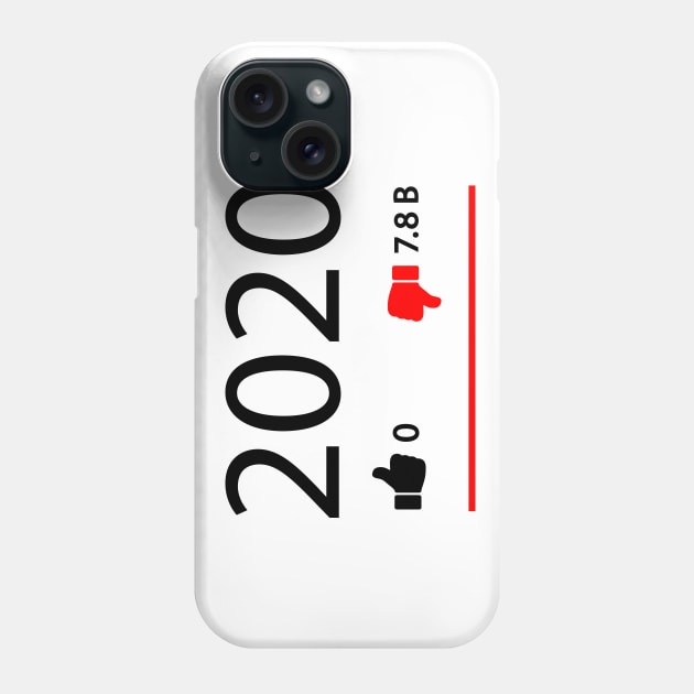 2020 Thumbs Down "would Not Recommend" Phone Case by OrangeMonkeyArt