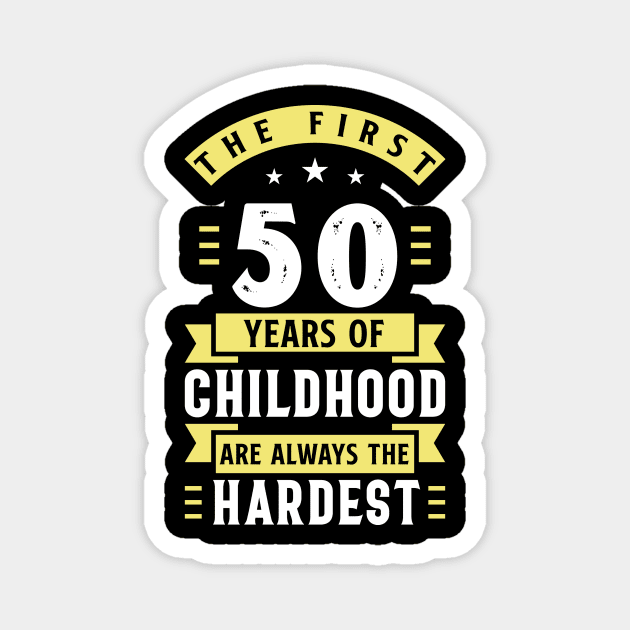 50 Years of Childhood Magnet by The WYLD Tribe