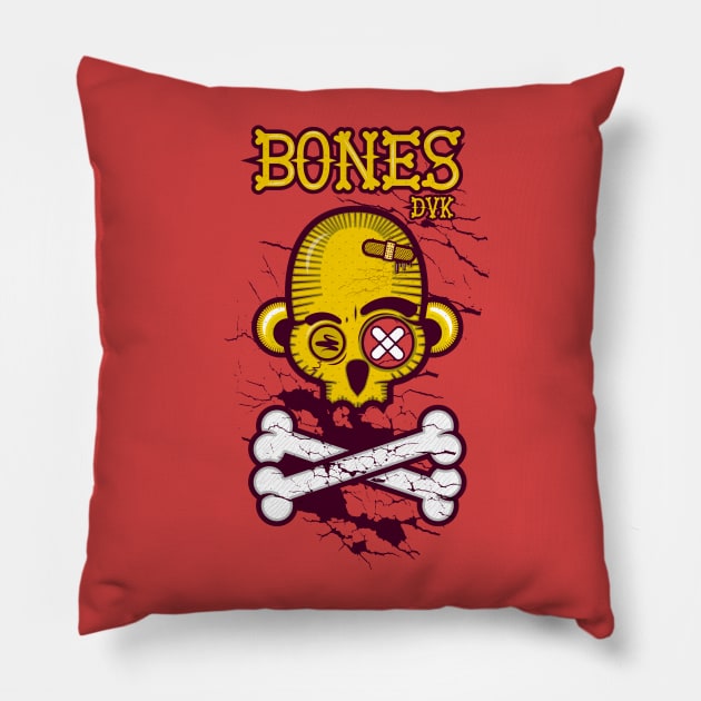 B O N E S Pillow by domivakero