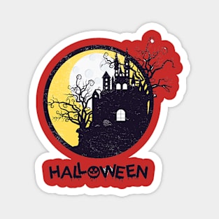 Halloween House Design Magnet