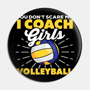 I coach girls volleyball beach volleyball player Pin