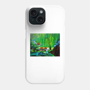 Hidden Home on Monet's Pond Phone Case