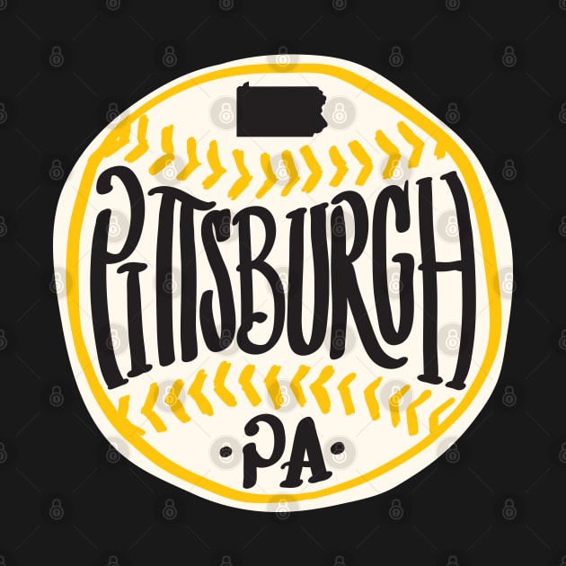 Pittsburgh Pennsylvania Hand Drawn Script Design by goodwordsco