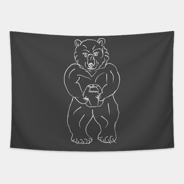 Bear Tapestry by Alekvik