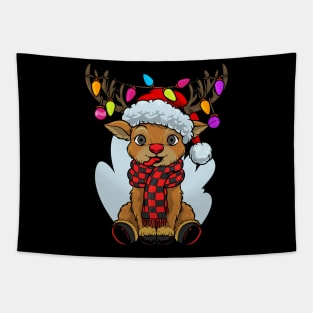 Cute Reindeer Tapestry