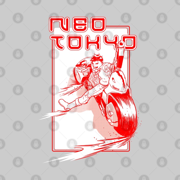 Neo Tokyo - duo tone by peyi_piye