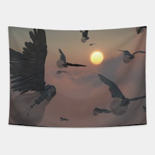 Winged ideas Tapestry